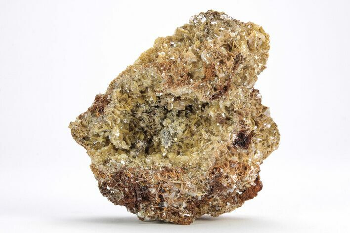 Yellow Wulfenite Crystal Cluster - Nevada #214826